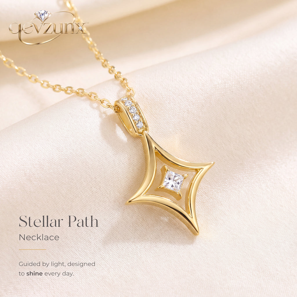 𝒒𝒆𝒗𝒛𝒖𝒏𝒙™ Stellar Path Necklace — view 4
