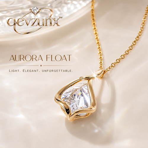 𝒒𝒆𝒗𝒛𝒖𝒏𝒙™ Aurora Float Pendant Necklace — view 1