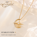 𝒒𝒆𝒗𝒛𝒖𝒏𝒙™ Starlit Path Necklace — view 1