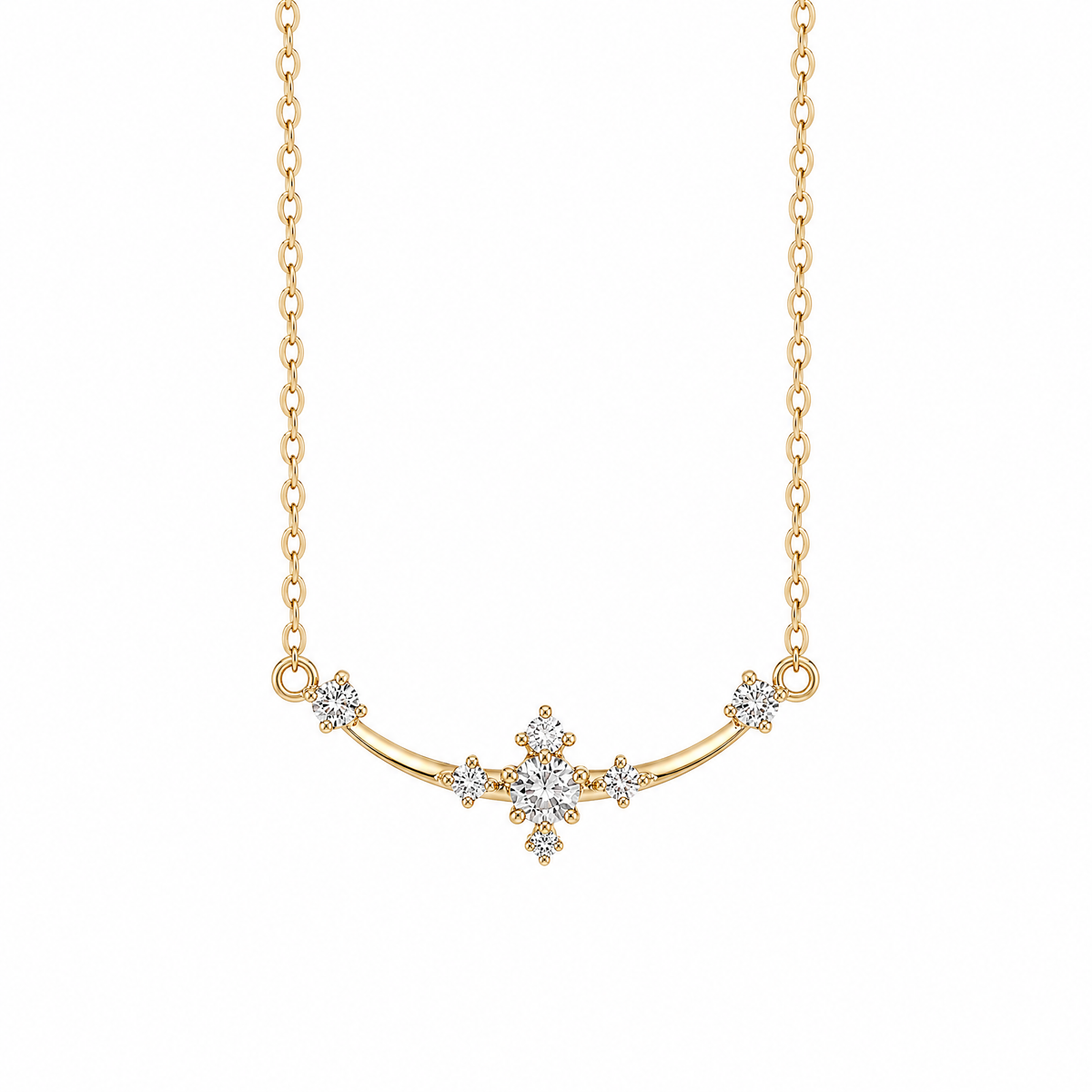 𝒒𝒆𝒗𝒛𝒖𝒏𝒙™ Luminary Arc Necklace — view 5