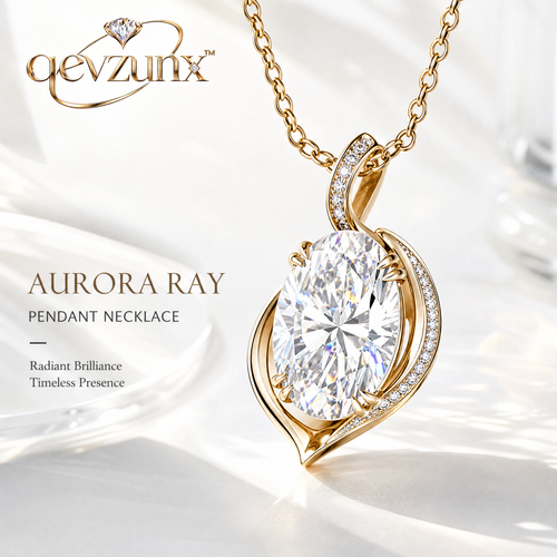 𝒒𝒆𝒗𝒛𝒖𝒏𝒙™ Aurora Ray Pendant Necklace — view 1