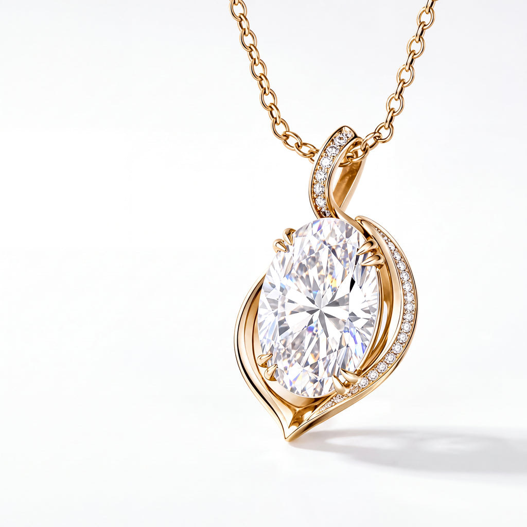 𝒒𝒆𝒗𝒛𝒖𝒏𝒙™ Aurora Ray Pendant Necklace — view 4