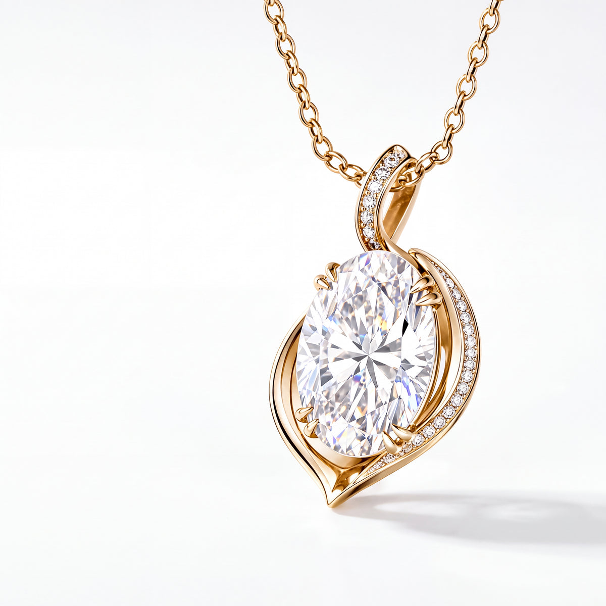 𝒒𝒆𝒗𝒛𝒖𝒏𝒙™ Aurora Ray Pendant Necklace — view 4