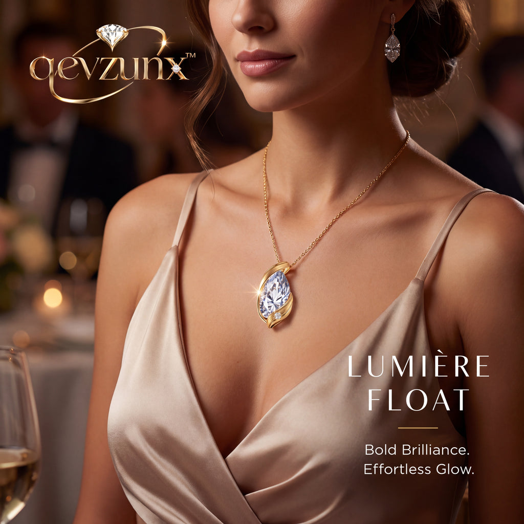 𝒒𝒆𝒗𝒛𝒖𝒏𝒙™ Lumière Float Necklace — view 3