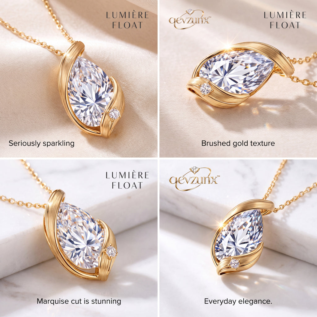𝒒𝒆𝒗𝒛𝒖𝒏𝒙™ Lumière Float Necklace — view 4
