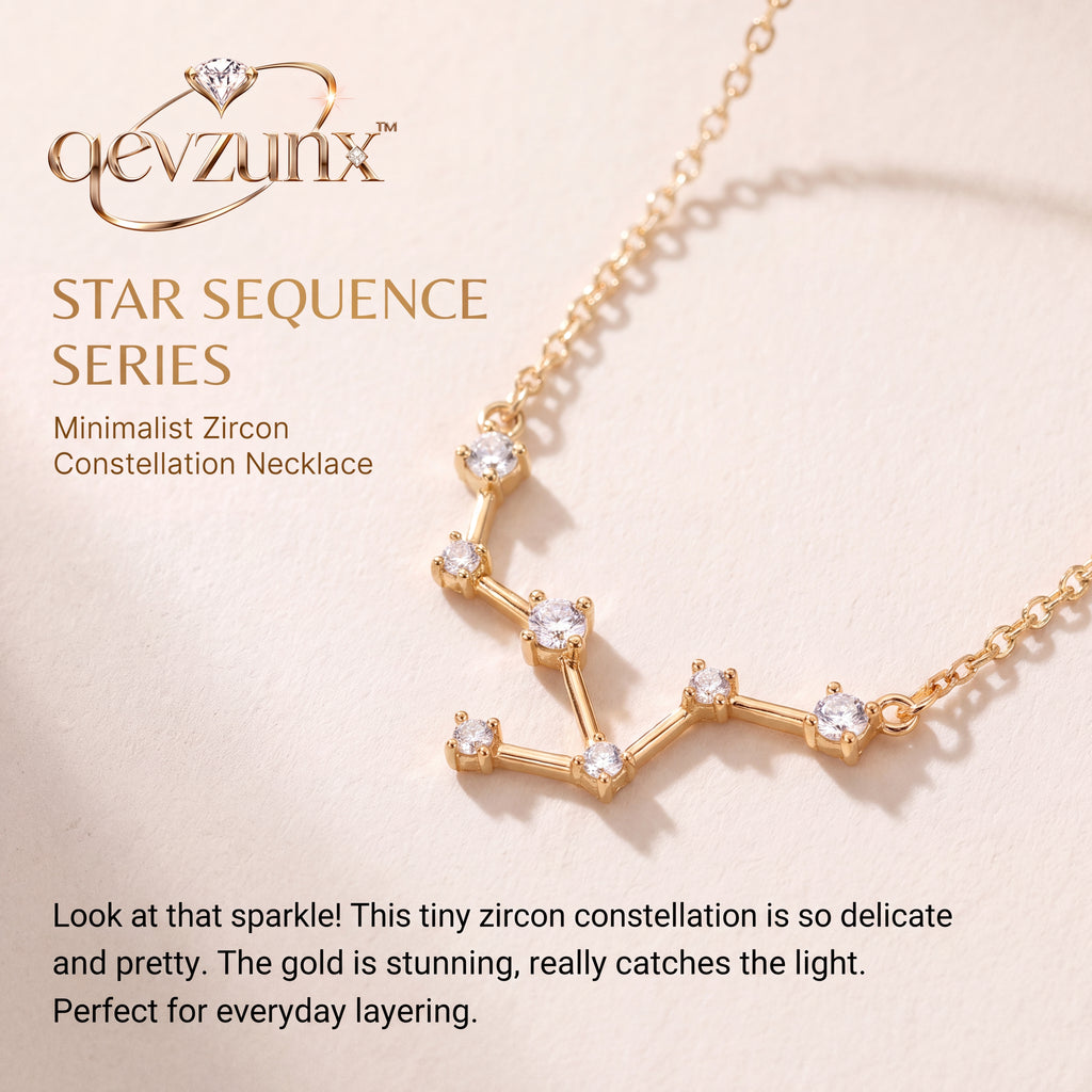 𝒒𝒆𝒗𝒛𝒖𝒏𝒙™ Star Sequence Necklace — view 4