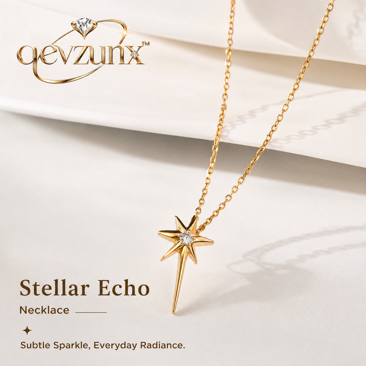 𝒒𝒆𝒗𝒛𝒖𝒏𝒙™ Stellar Echo Necklace — product view